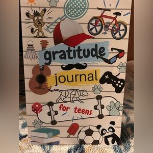 Gratitude Journal paperback book for teens